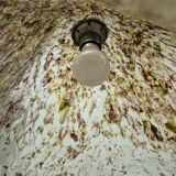 Handcrafted Murano glass pendant lamp, Italy 1960s