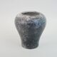 Vase en céramique gris et blanc