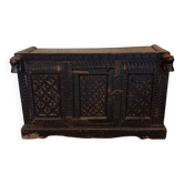 Oriental wooden chest