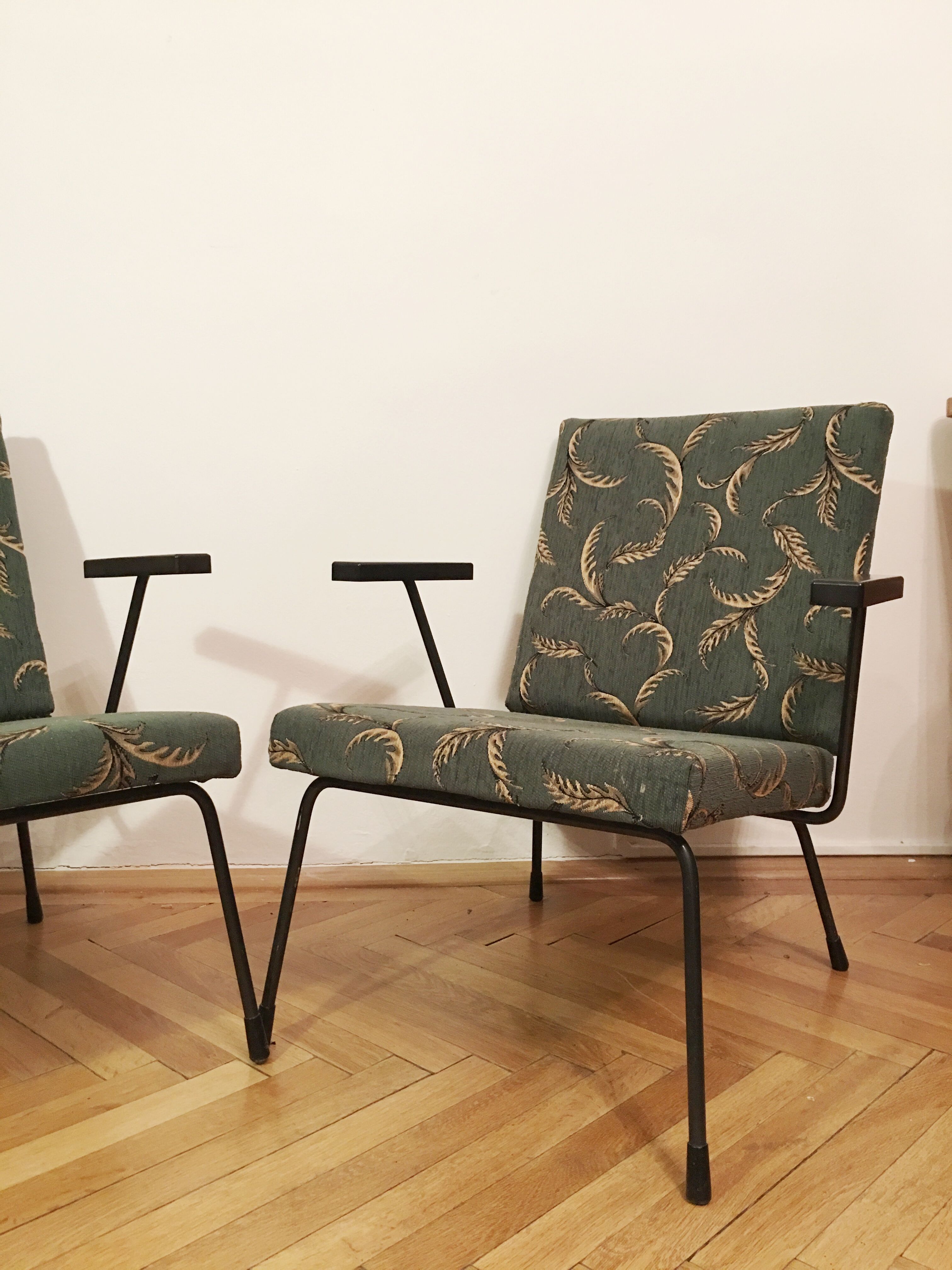 415 /1401 armchairs by Wim Rietveld for Gispen, 1950