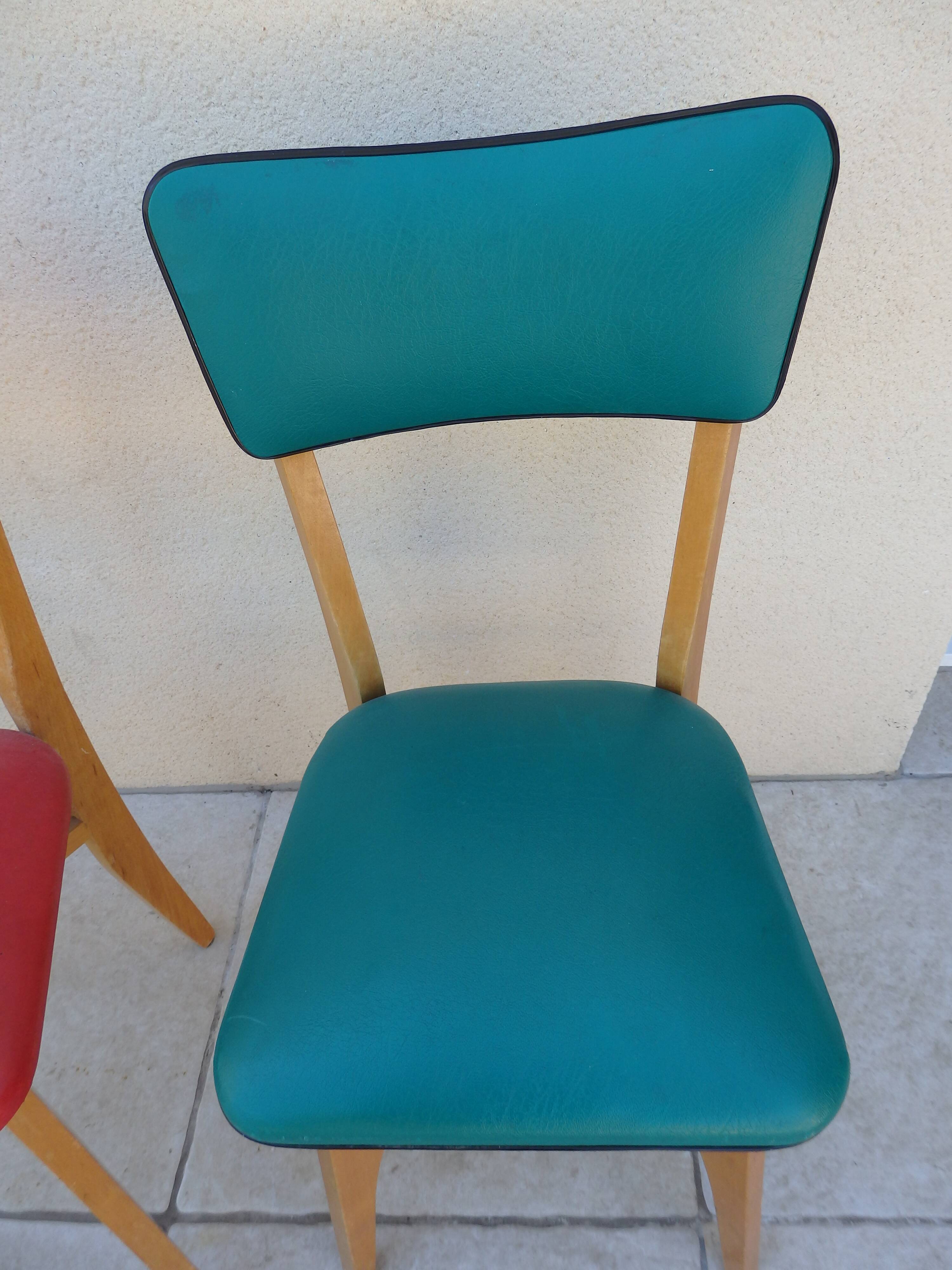 Pair of vintage chairs year 60