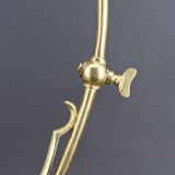 Important Bronze and Marble Table Lamp, Art Nouveau, France, 1890