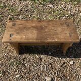 Wooden footrest