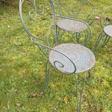 Old garden chairs