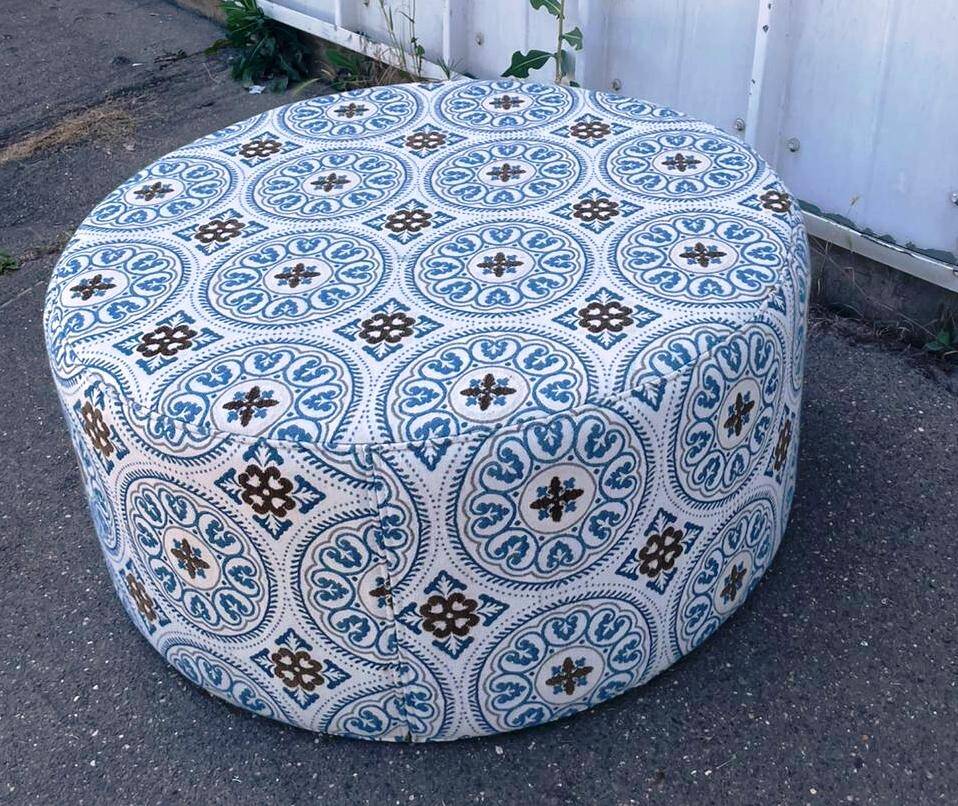 Pair of Fatboy poufs