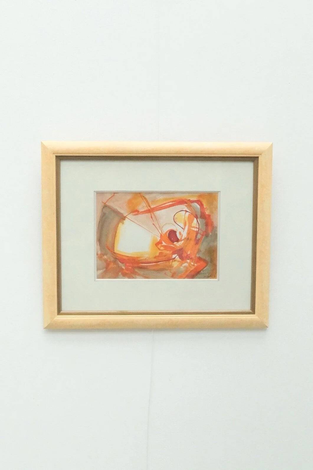 Watercolor on paper signed, 1981