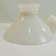 Suspension opaline blanche/vintage