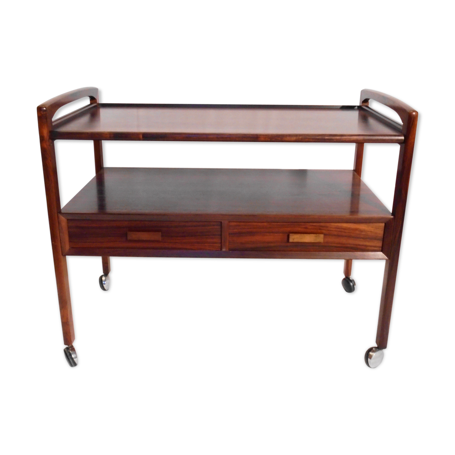 Danish rosewood dessert table edited by Arrebo Mobler