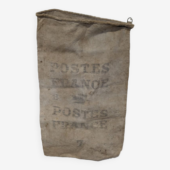 Bag "La Poste" in linen canvas