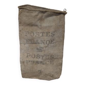 Bag "La Poste" in linen canvas