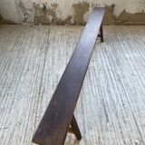 Solid oak bench 230 cm