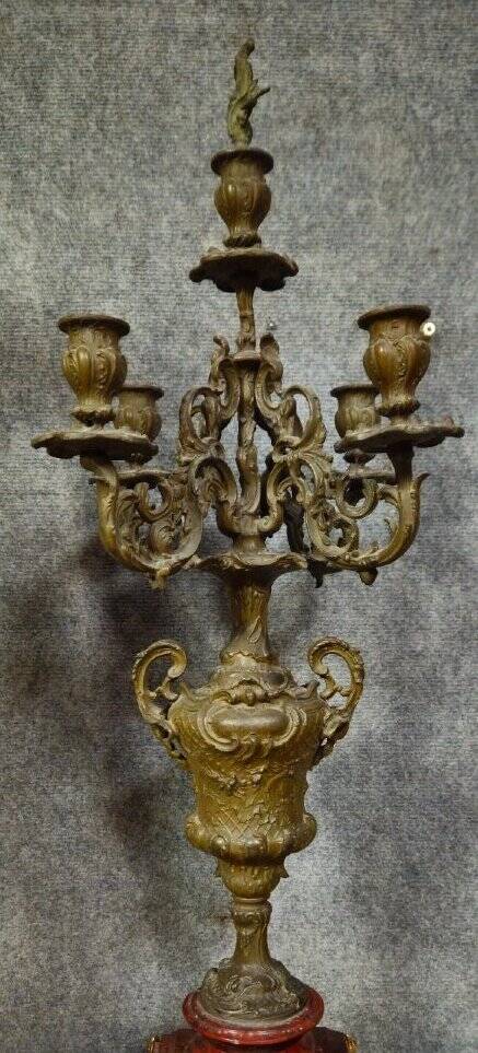 garniture de cheminée en trois pièces