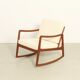 Rocking chair model 120 by Ole Wanscher for France & Son, Denmark, 1951
