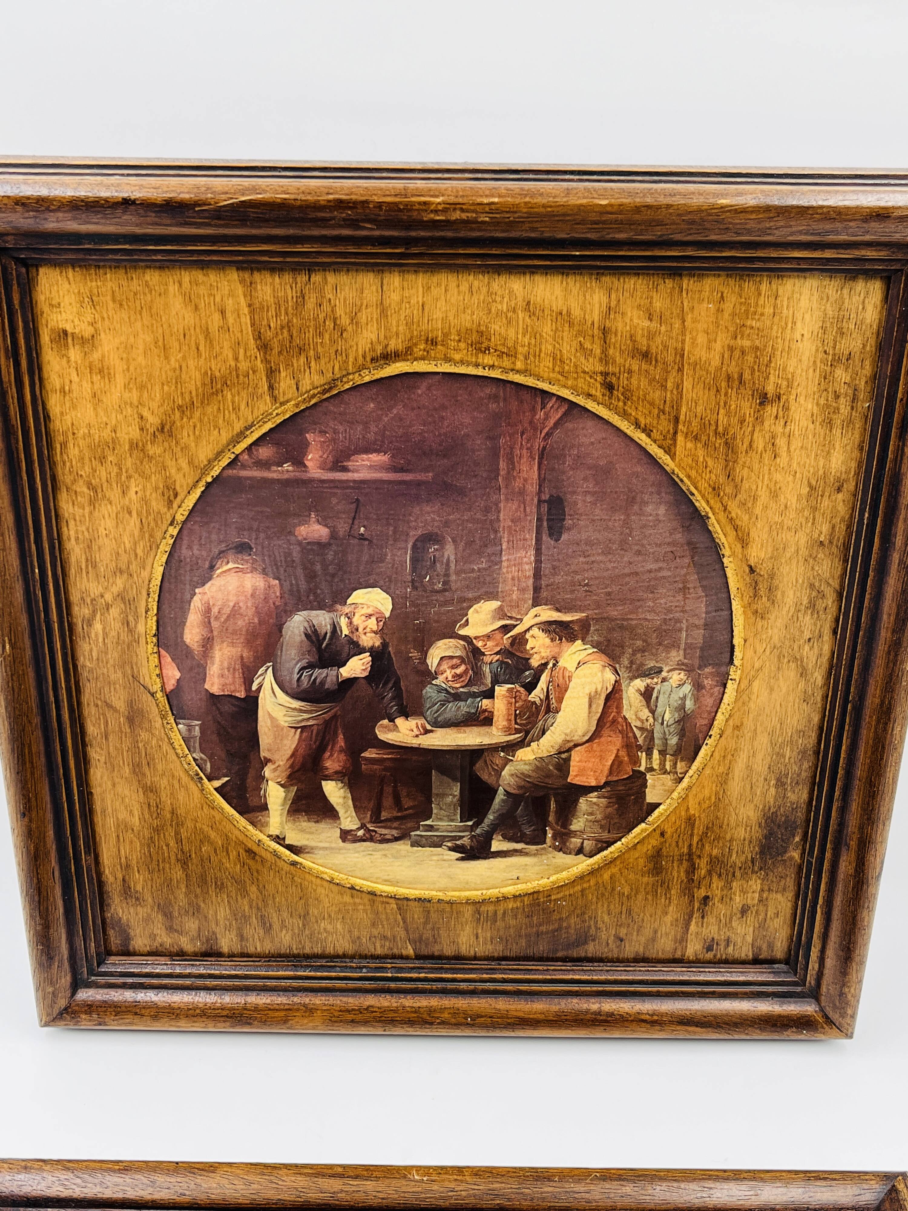 Reproduction duo by David Teniers