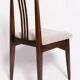 Mid-Century Chair in Boucle and Beech by M. Zielinski, Europe, 1960s