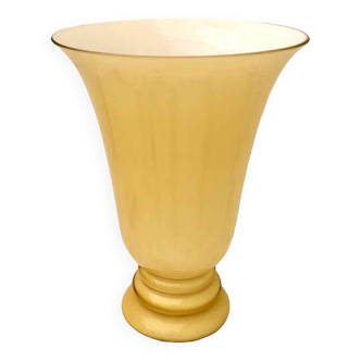 Blown opaline vase