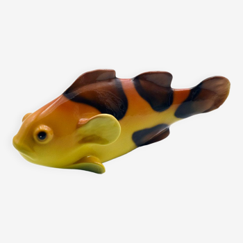 Fish in glazed ceramic 1960's