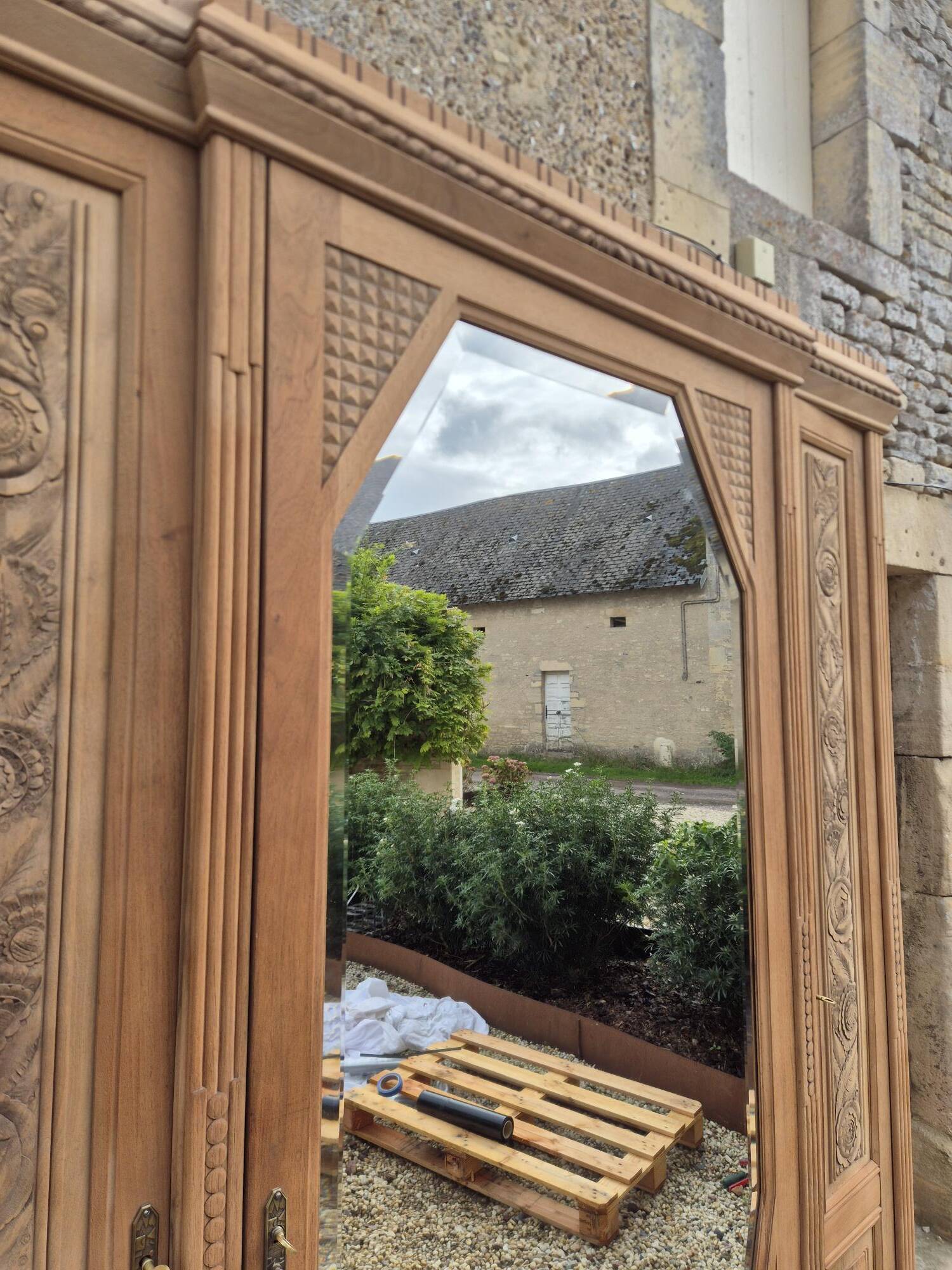 Vintage Art Deco wardrobe