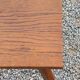 Vintage oak coffee table from the 50s feet compass