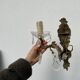 Pair of tassel sconces