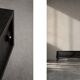Mid-Century Modern Scandinavian Dark Oak Sideboard with Metal Handles
