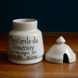 Pot à moutarde de Dijon fabriqué en France