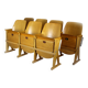 Chaises de cinéma vintage de Ton, années 1960, ensemble de 7