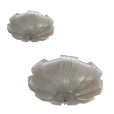Contemporary Murano Glass Sputnik Chandelier Flush Mount, Mazzega Style, lot of 2