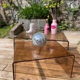 Duo of 70´ coffee tables
