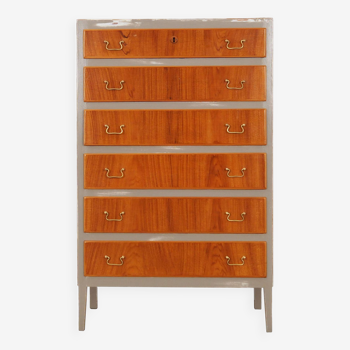 Walnut chest of drawers, Danish design, 1960s, production: Denmark