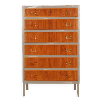 Walnut chest of drawers, Danish design, 1960s, production: Denmark