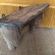 Wooden wall shelf