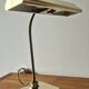 1970s brass banker’s desk lamp