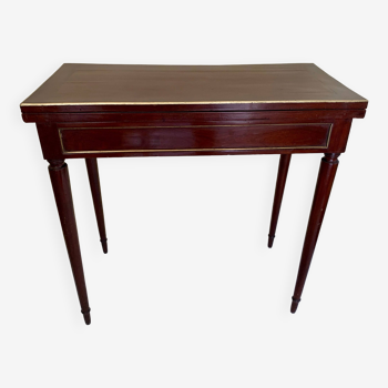 Louis XVI mahogany games table