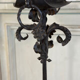 Wrought iron stool, France around 1880