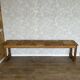 Rare solid oak school desk