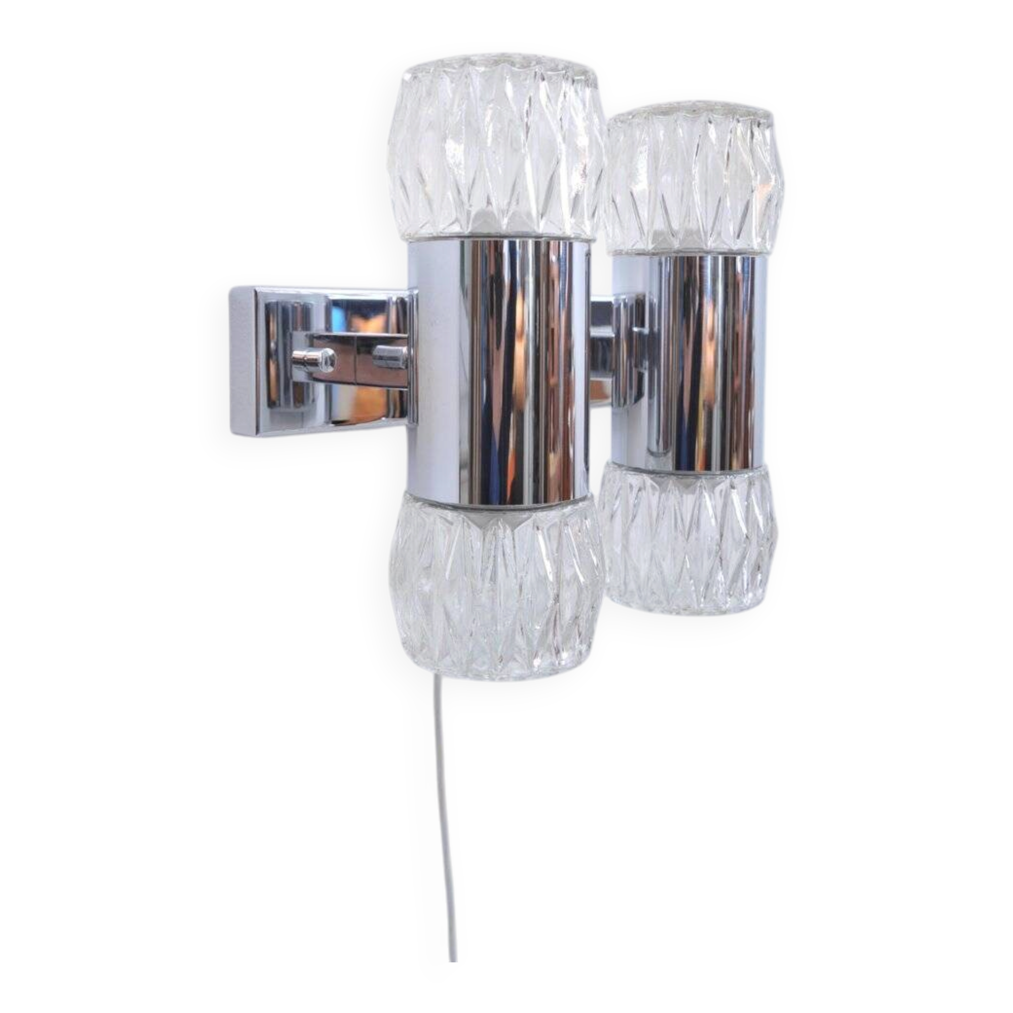Double wall lamp by Staff Leuchten, 1960s
