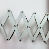 Grey German Industrial Scissor Wall Lamp from SIS, 1960s