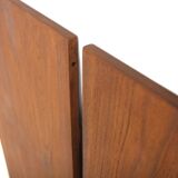 Scandinavian teak and oak dining table, Sweden, 1960s