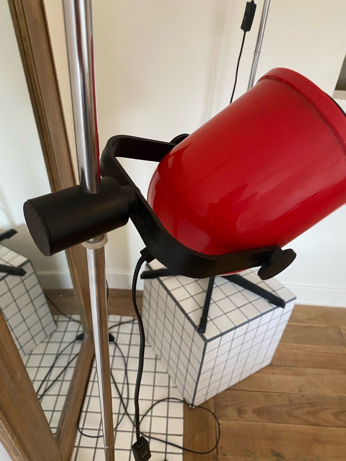 Pair of vintage floor lamps