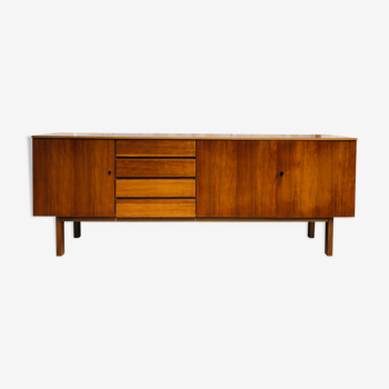 Mid-century Danish walnut sideboard, 1970s.