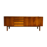 Mid-century Danish walnut sideboard, 1970s.