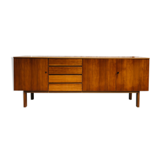Mid-century Danish walnut sideboard, 1970s.
