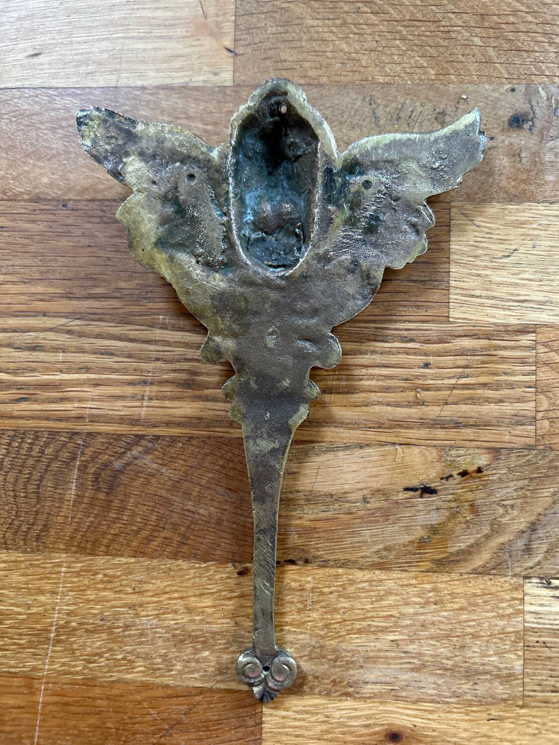 Brass angel ornament