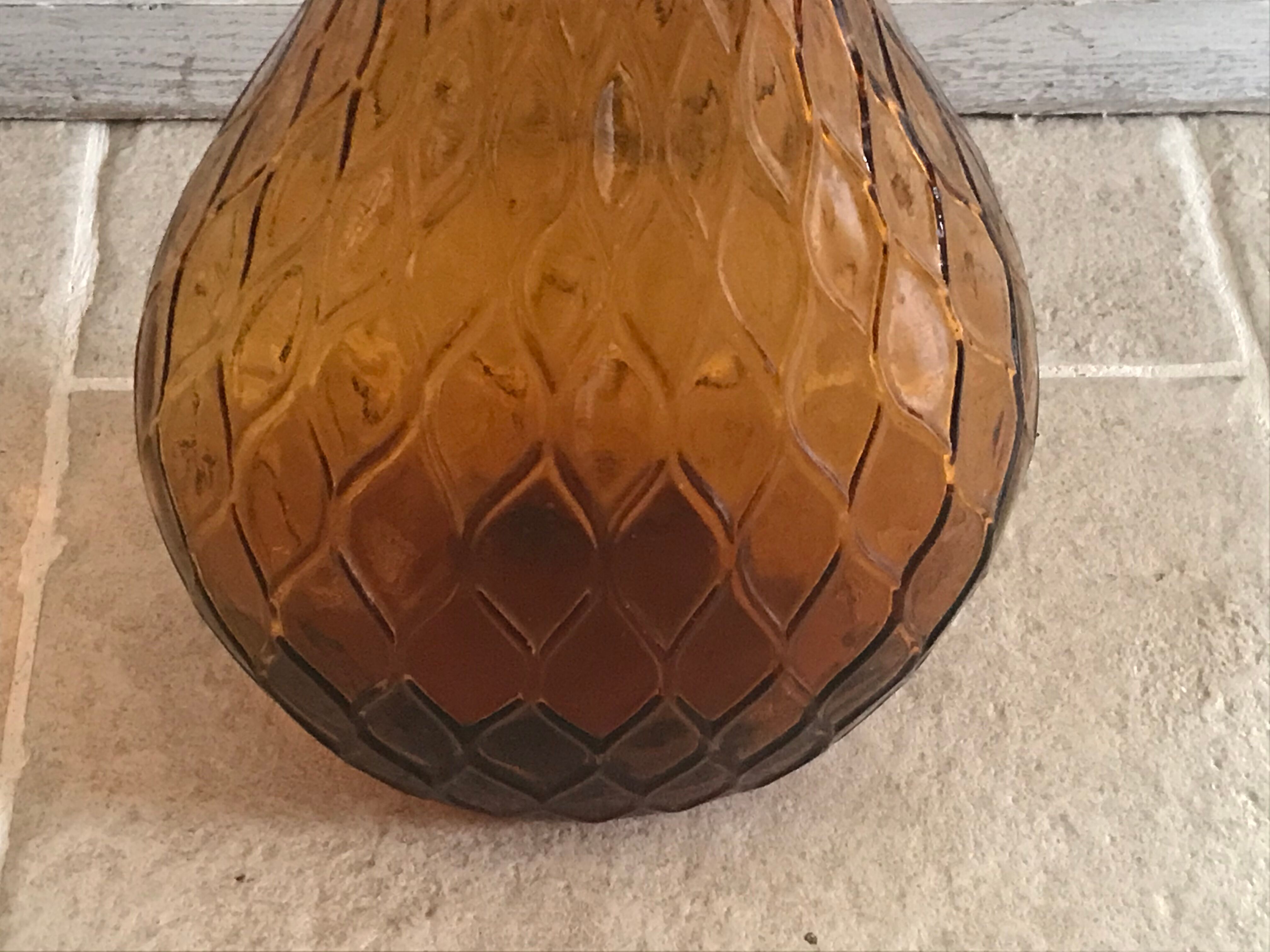 Bouteille ambrée 2,5l