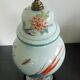 Asian Limoges-inspired potiche or lamp foot