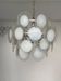 Vintage 1960s Murano Chandelier, Big Size, Dining Room Decorative Lamp, Vistosi