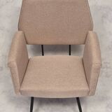 Pair of French Armchairs - Modernist - Ca 1950