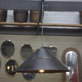 Bekaert large metal saucer pendant lamps