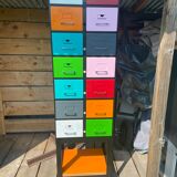 Metal cabinet with drawers